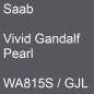 Preview: Saab, Vivid Gandalf Pearl, WA815S / GJL.